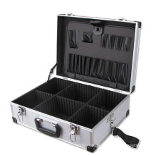 Electrician Lockable Aluminium Travel Flight Toolbox Tool Hard Carry Organizer Storage Case